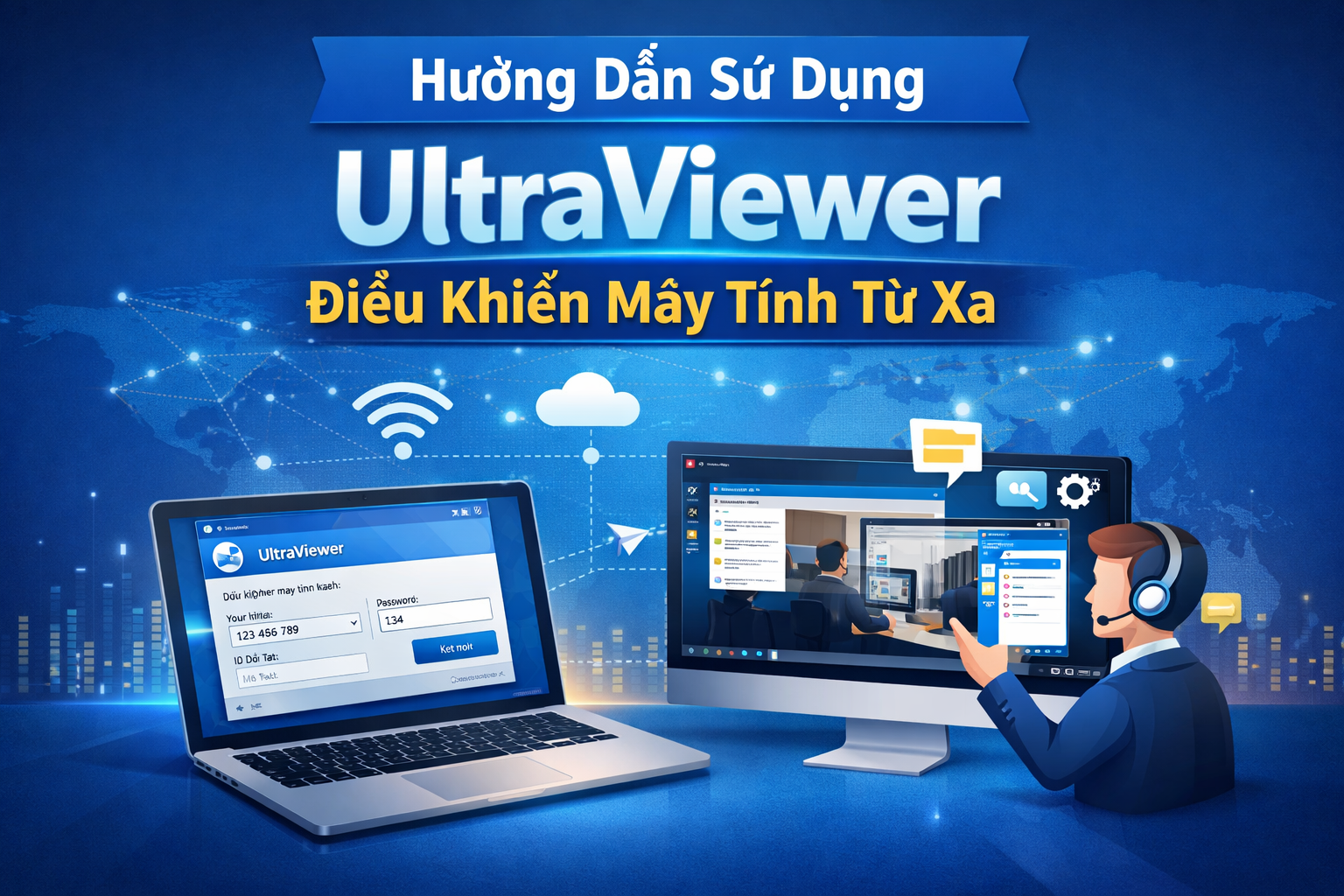 Hướng Dẫn Sử Dụng UltraViewer: Điều Khiển Máy Tính Từ Xa