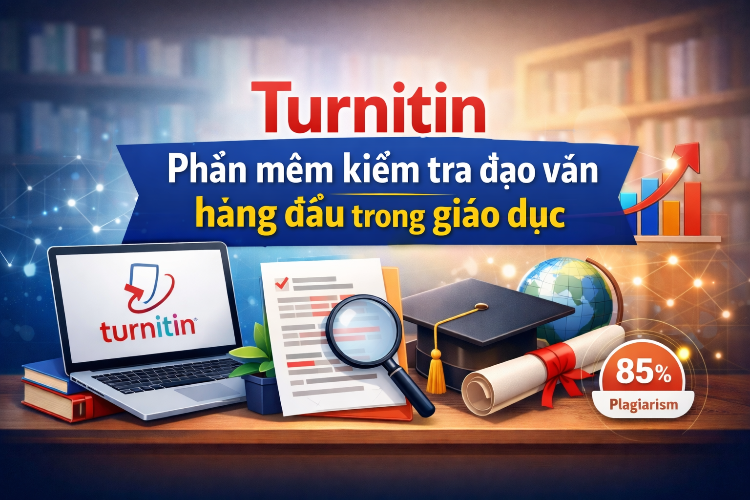 Tính năng check đạo văn của Turnitin