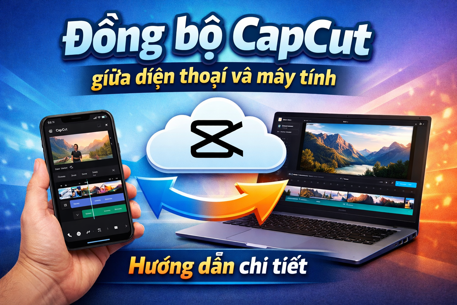 Đồng bộ CapCut