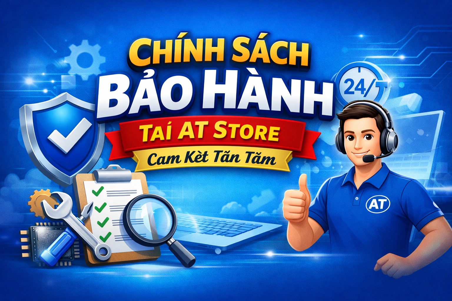 Chính Sách Bảo Hành Tại AT Store - Cam Kết Tận Tâm