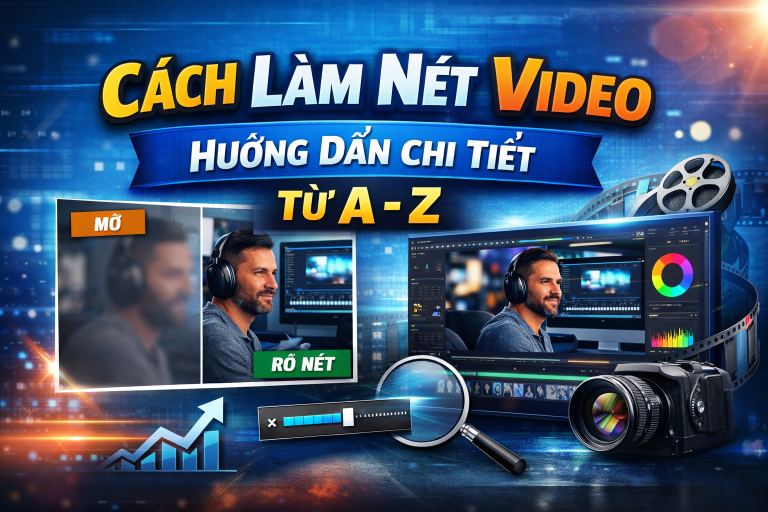 Cách Làm Nét Video Hướng Dẫn Chi Tiết Từ A - Z