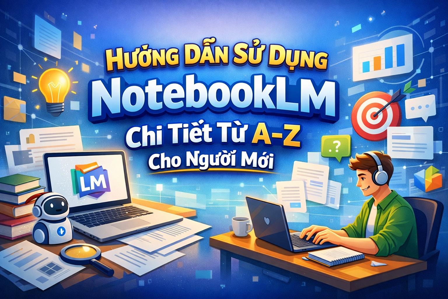 Hướng Dẫn Sử Dụng NotebookLM Chi Tiết Từ A–Z Cho Người Mới