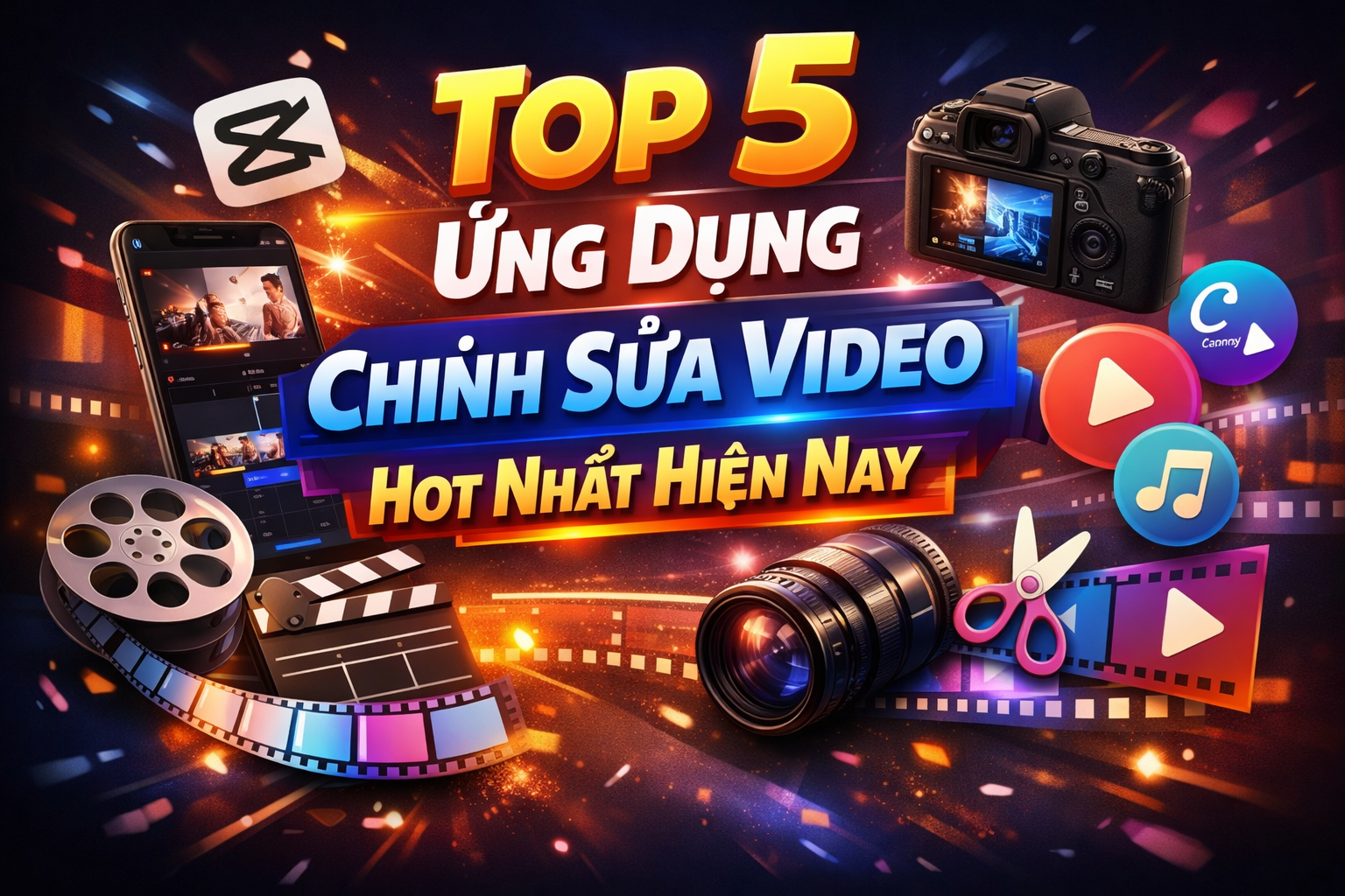 Top 5 Ứng Dụng Chỉnh Sửa Video Hot Nhất Hiện Nay