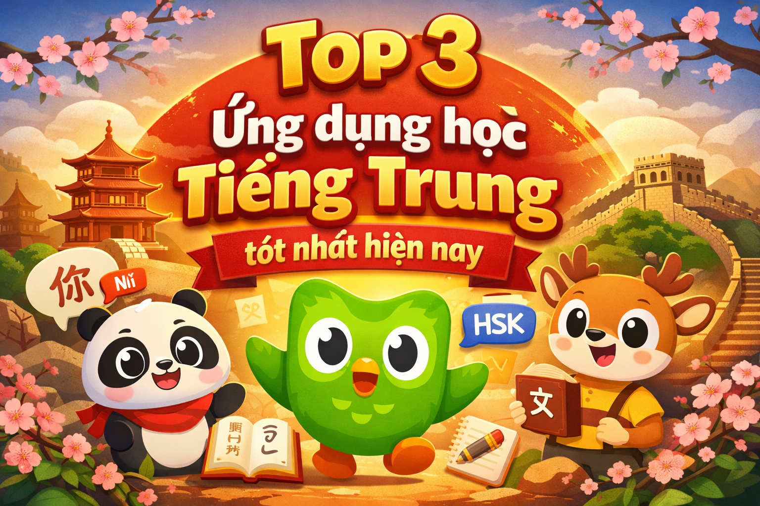 Top 3 Ứng dụng học tiếng Trung tốt nhất hiện nay