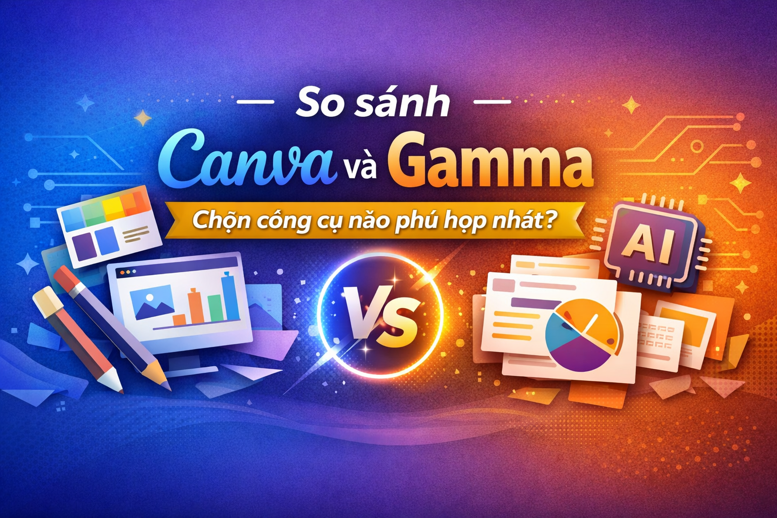 So sánh Canva và Gamma Chọn công cụ nào phù hợp nhất?