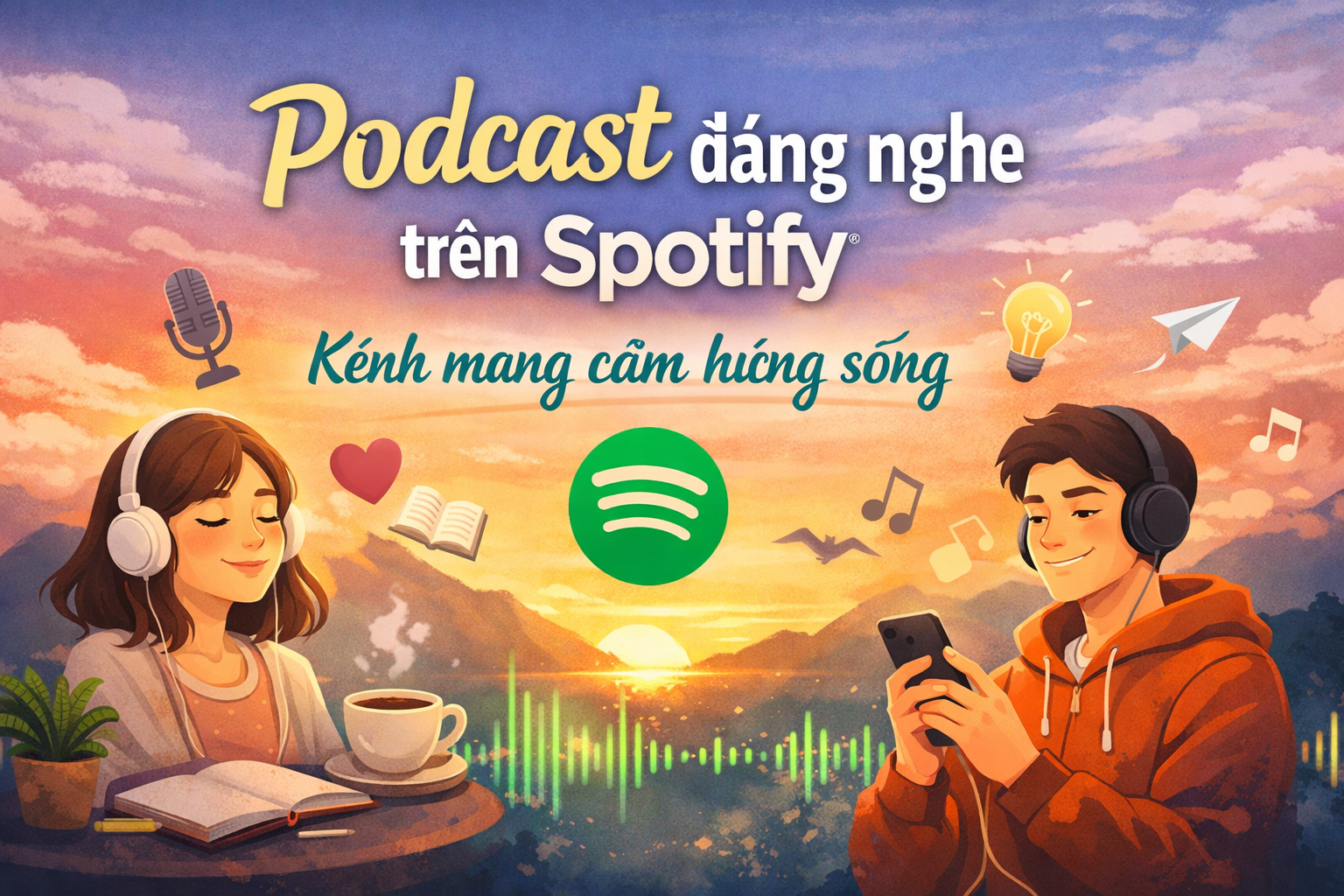 Podcast đáng nghe trên Spotify