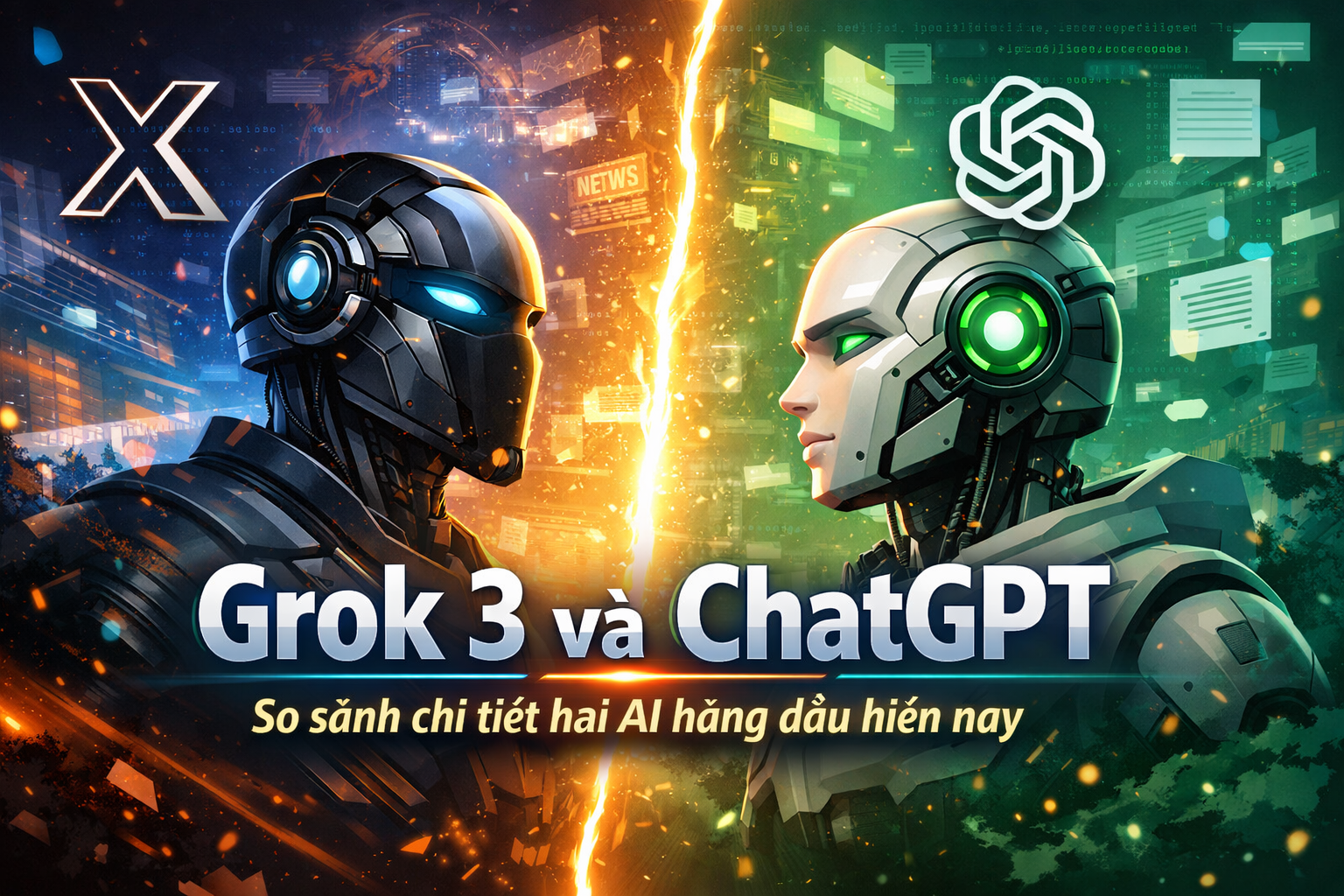 Grok 3 và ChatGPT So sánh chi tiết hai AI hàng đầu hiện nay