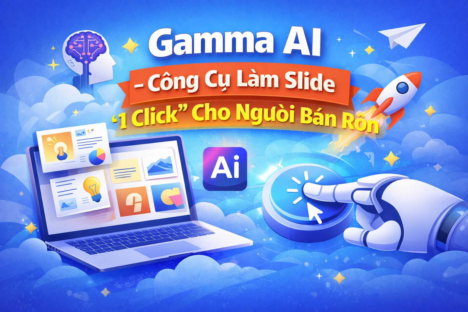 Gamma AI – Công Cụ Làm Slide “1 Click” Cho Người Bận Rộn