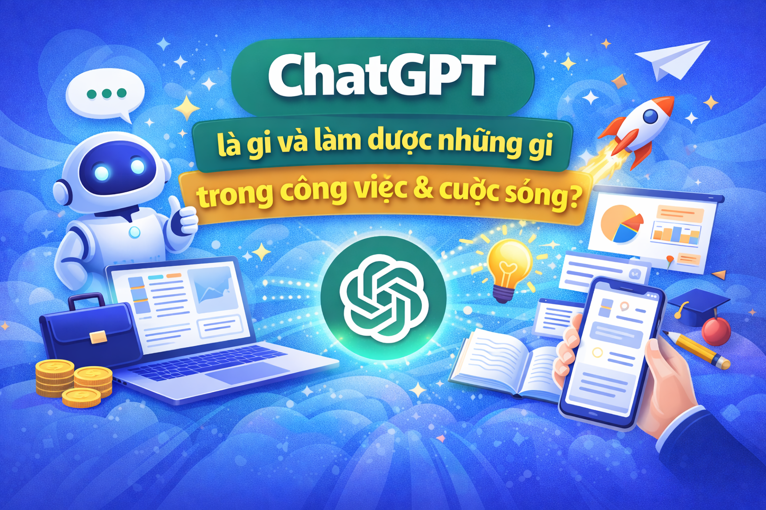 ChatGPT là gì và làm được những gì trong công việc & cuộc sống?