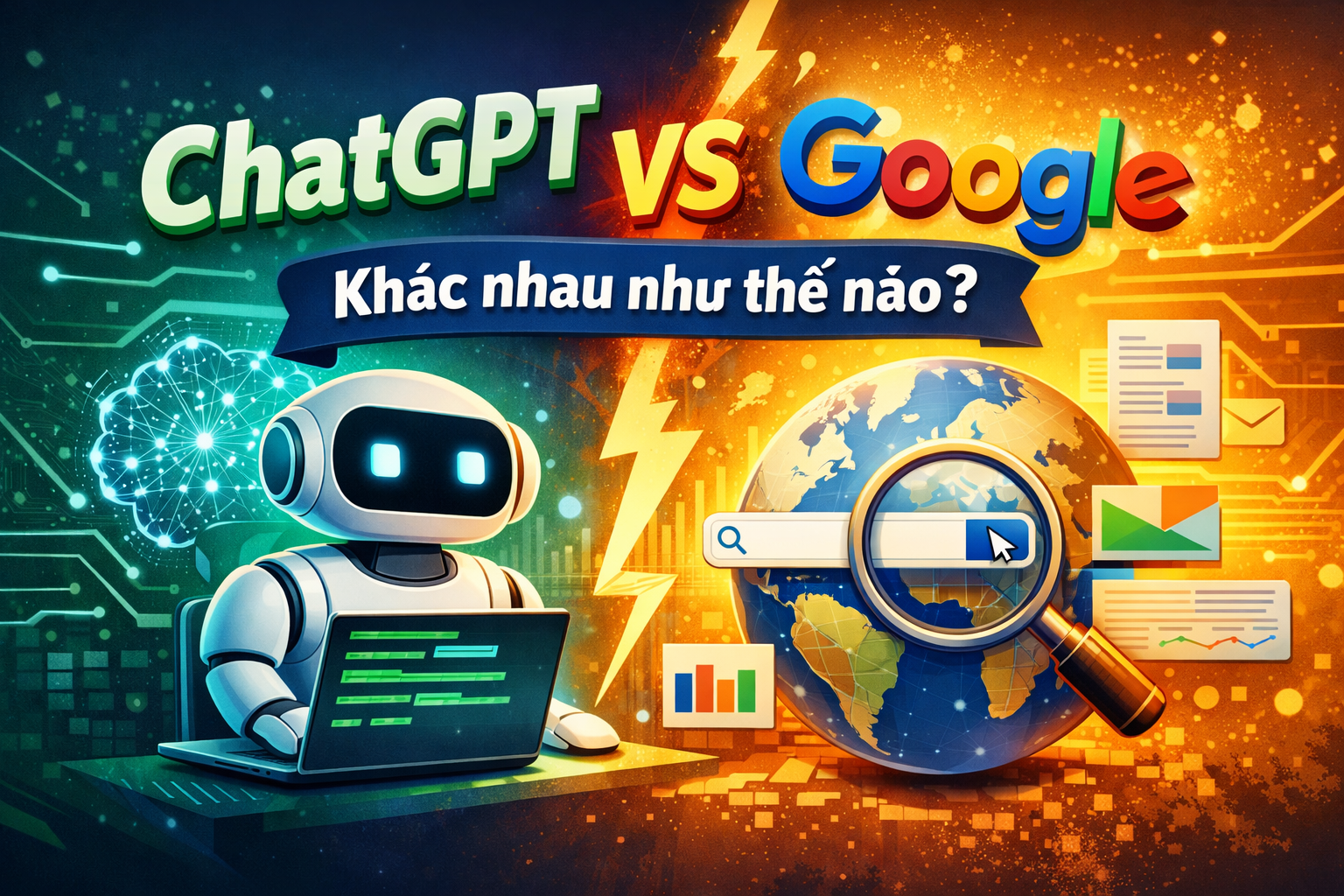ChatGPT vs Google Khác nhau như thế nào?