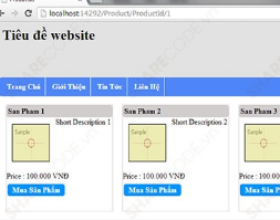 Full Code Website Bán hàng sỉ có báo cáo viết bằng ASP.Net